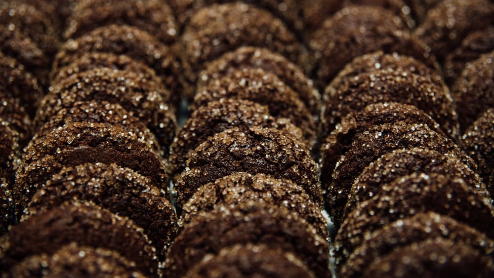 chocolate spice cookies